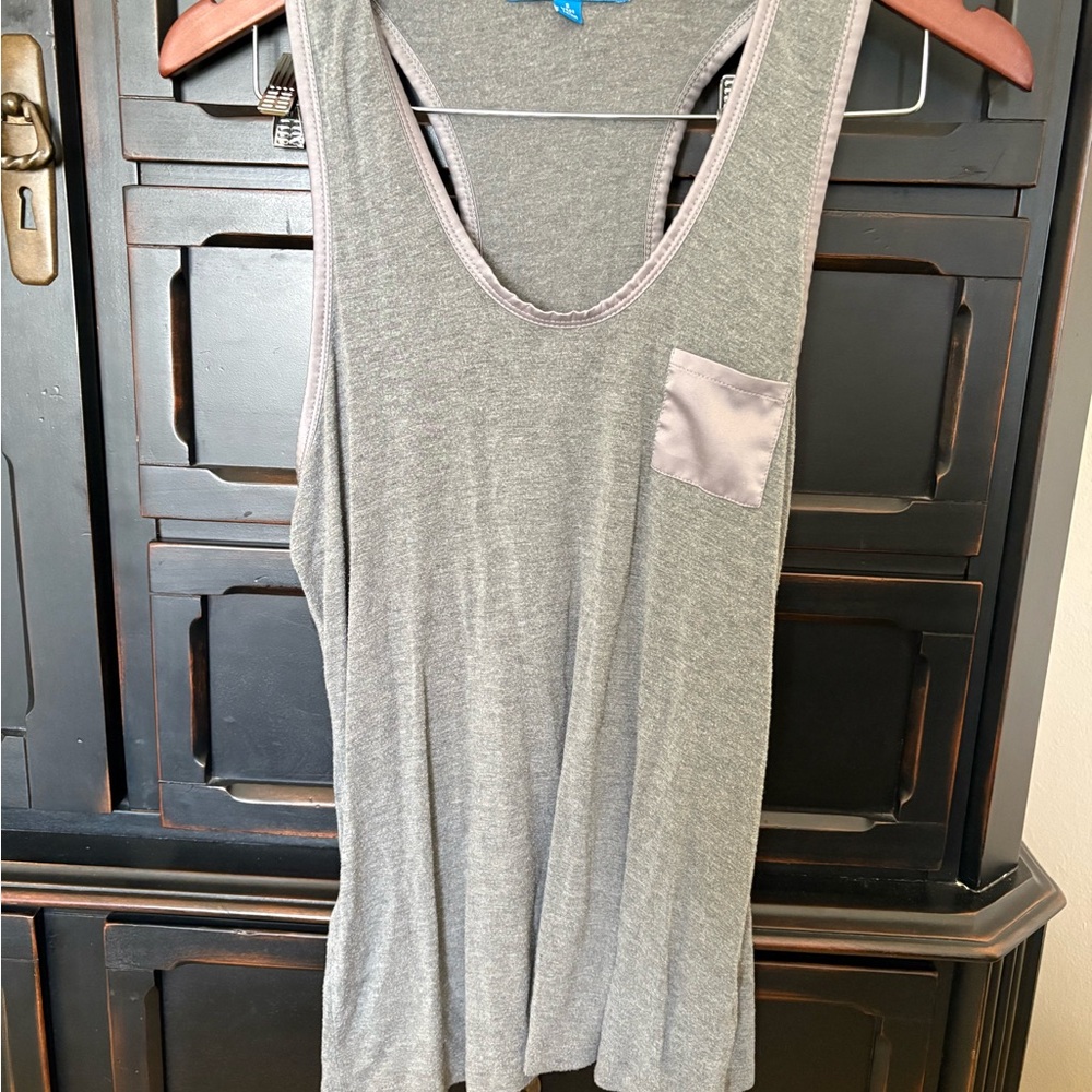 Walter Baker Gray Sleeveless Tank Top